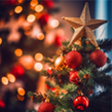 Předvánoční výprodej pro dekorace